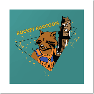 Rocket Raccoon Posters and Art